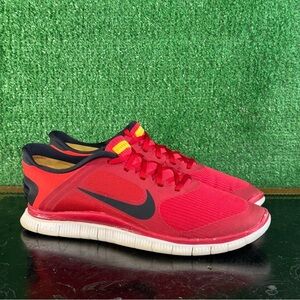 Nike Livestrong X Free 4.0 V3 Red Black 586297-607 Men’s Size 12